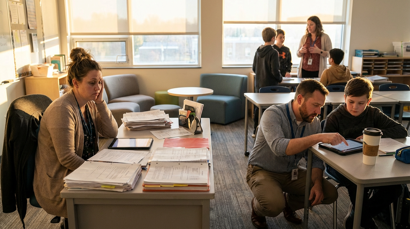 Teachers are under pressure and AI for schools needs to reduce the load, not add to it