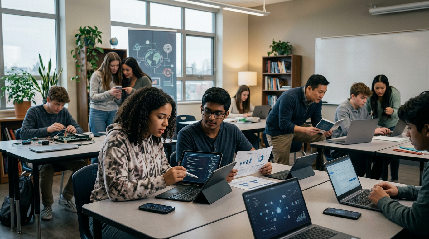 A curriculum-aligned AI tutor, and why shadow AI is a training problem