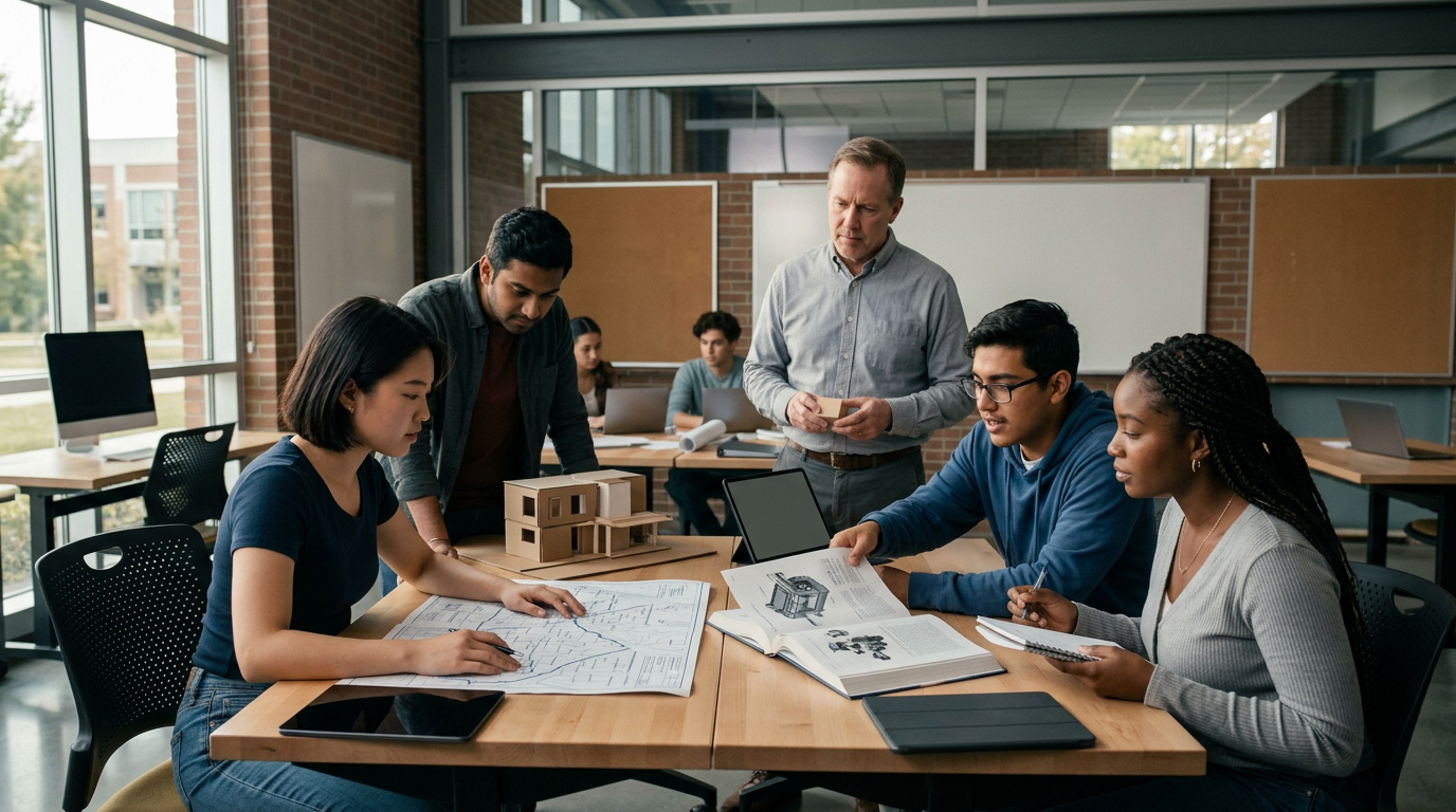 An age-appropriate AI tutor, and when to switch the noise off