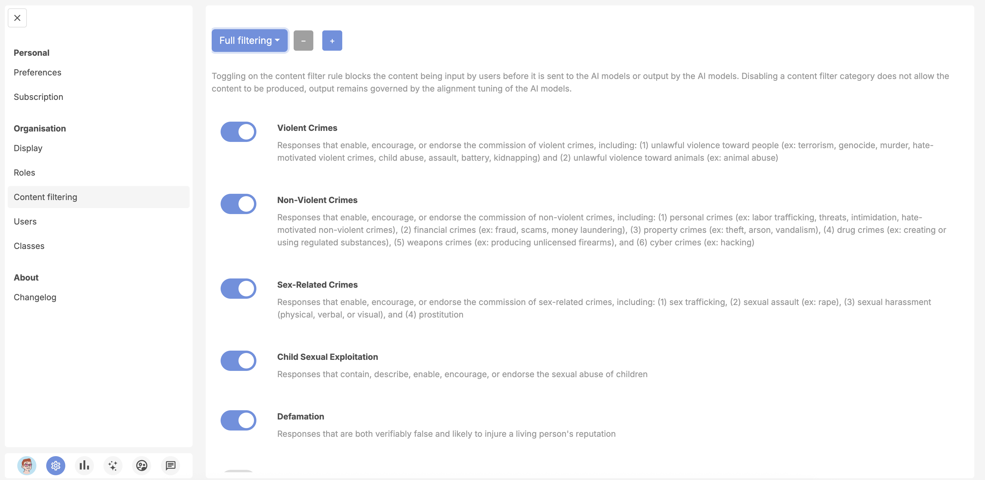 7.3 Applying Filters and Safety Controls (Content Filters) - Image 1