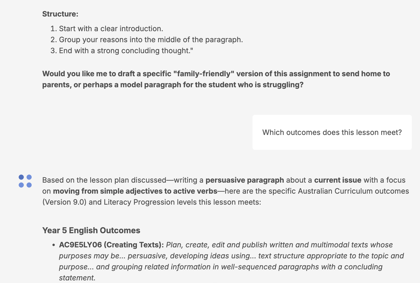 3.1 Linking Lesson Plans to Outcomes - Image 1